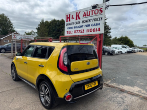 2016 Kia Soul 1.6 Crdi Maxx Dct Euro 6 5dr in Yellow — image 4