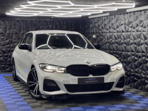 2019 BMW 3 Series 3.0 330d M Sport Auto Euro 6 (s/s) 4dr in White — image 6