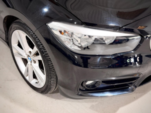 2015 BMW 1 Series 1.6 118i Sport Euro 6 (s/s) 5dr in Black — image 6