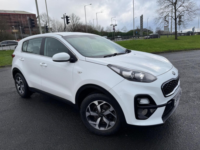 2019 Kia Sportage 1.6 Gdi 1 Euro 6 (s/s) 5dr in White — image 1