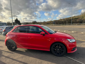 2016 Audi A1 1.4 Tfsi Cod Black Edition Sportback Euro 6 (s/s) 5dr in Red — image 4