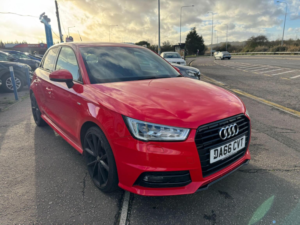 2016 Audi A1 1.4 Tfsi Cod Black Edition Sportback Euro 6 (s/s) 5dr in Red — image 5