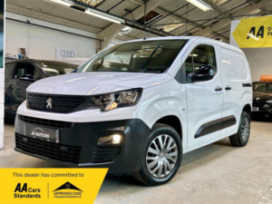 2022 Peugeot Partner 1.5 Bluehdi 1000 Professional Premium Standard Panel Van Swb Euro 6 5dr in White — image 2