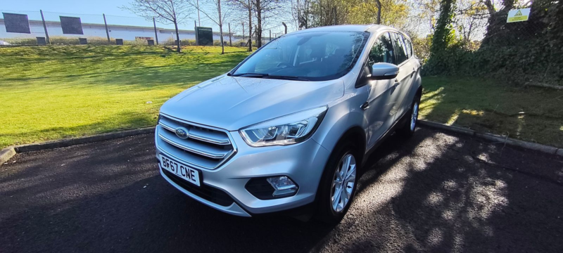 2017 Ford Kuga 2.0 Tdci Titanium SUV 5dr Diesel Manual Euro 6 (s/s) (150 Ps) in Silver — image 1