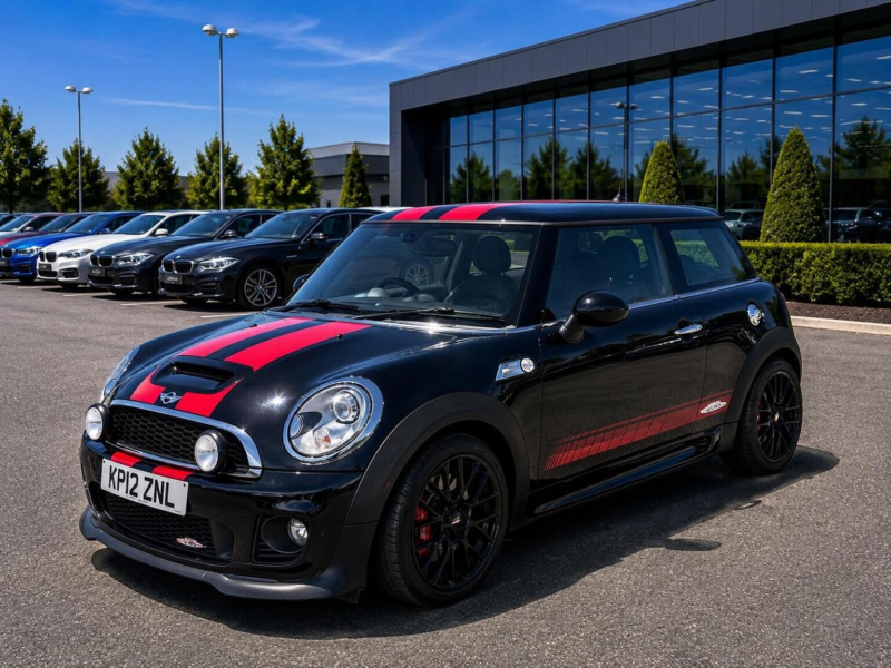 2012 MINI Hatch 1.6 John Cooper Works Euro 5 3dr in Black — image 1