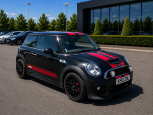 2012 MINI Hatch 1.6 John Cooper Works Euro 5 3dr in Black — image 3