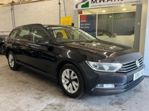 2015 Volkswagen Passat 1.6 Tdi Bluemotion Tech S Estate 5dr Diesel Manual Euro 6 (s/s) (120 Ps) in Black — image 4
