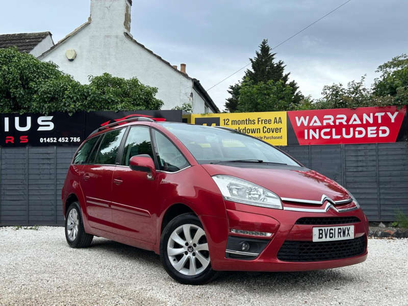 2011 Citroen Grand C4 Picasso 1.6 Hdi Vtr+ Egs6 Euro 5 5dr in Red — image 1