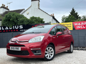 2011 Citroen Grand C4 Picasso 1.6 Hdi Vtr+ Egs6 Euro 5 5dr in Red — image 3