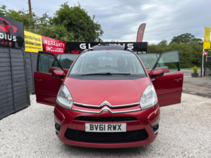 2011 Citroen Grand C4 Picasso 1.6 Hdi Vtr+ Egs6 Euro 5 5dr in Red — image 5