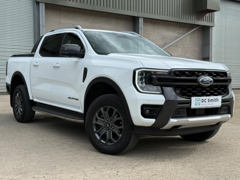 2024 Ford Ranger 2.0 Td Ecoblue Wildtrak Auto 4WD Euro 6 (s/s) 4dr in White — image 1