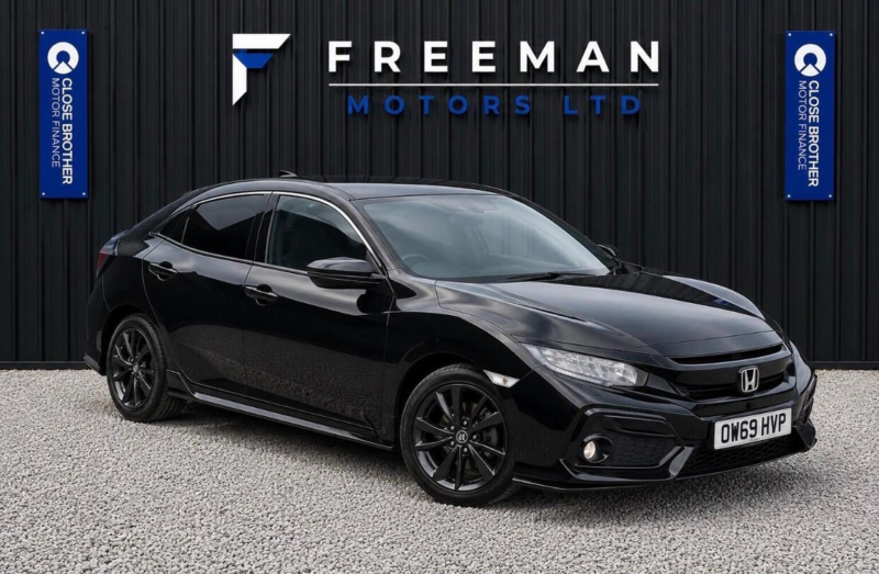 2020 Honda Civic 1.6 I-Dtec Sr Euro 6 (s/s) 5dr in Black — image 1