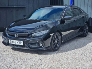2020 Honda Civic 1.6 I-Dtec Sr Euro 6 (s/s) 5dr in Black — image 6