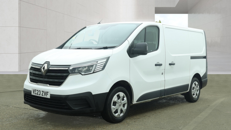 2023 Renault Trafic 2.0 Dci Blue Sl30 Start Panel Van 5dr Diesel Manual L1 H1 Euro 6 (s/s) (130 Ps) in White — image 1