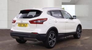 2017 Nissan Qashqai 1.6 Dig-T N-Connecta in White — image 3
