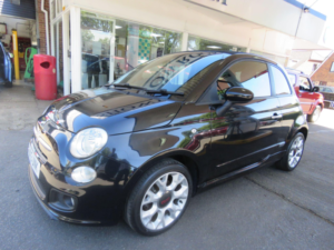 2013 Fiat 500c 0.9 Twinair S Euro 5 (s/s) 2dr in Black — image 3
