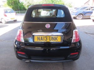 2013 Fiat 500c 0.9 Twinair S Euro 5 (s/s) 2dr in Black — image 5