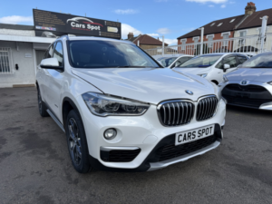 2017 BMW X1 2.0i X Drive Leather Seats Verified Miles Fresh Import Finance Avb in White — image 2