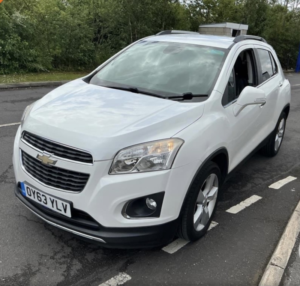 2013 Chevrolet Trax 1.4 T Lt 4x4 * Last Owner 10 Years * Half Leather * Reverse Camera * Privacy Glass * in White — image 3
