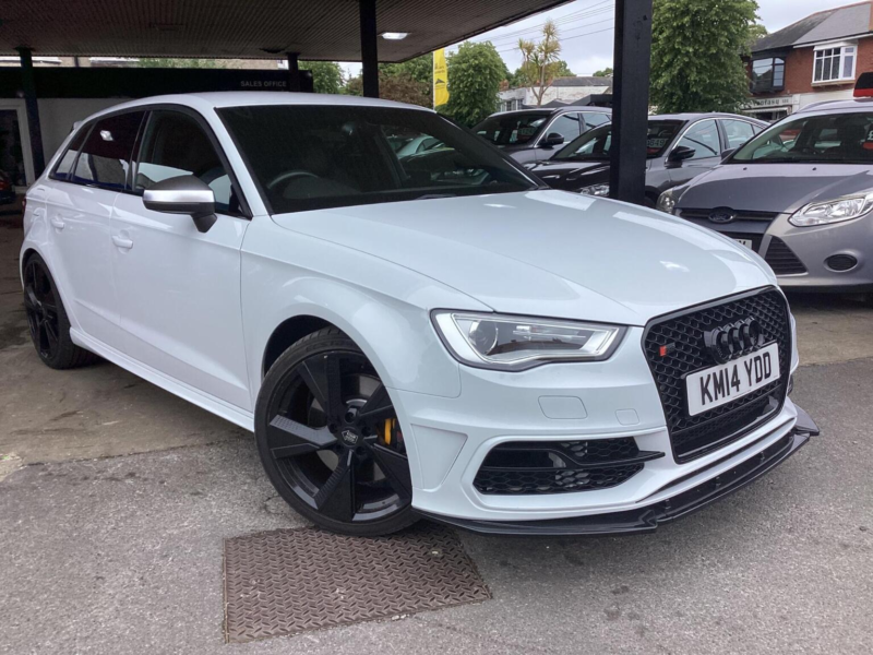 2014 Audi S3 2.0 Tfsi Sportback S Tronic Quattro Euro 6 (s/s) 5dr in White — image 1