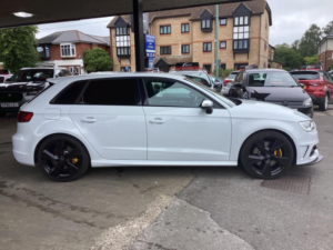 2014 Audi S3 2.0 Tfsi Sportback S Tronic Quattro Euro 6 (s/s) 5dr in White — image 2