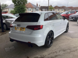 2014 Audi S3 2.0 Tfsi Sportback S Tronic Quattro Euro 6 (s/s) 5dr in White — image 4