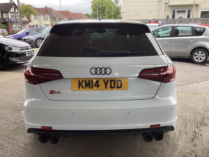 2014 Audi S3 2.0 Tfsi Sportback S Tronic Quattro Euro 6 (s/s) 5dr in White — image 6