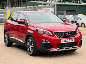 2017 Peugeot 3008 1.2 Puretech Allure Euro 6 (s/s) 5dr in Red — image 4