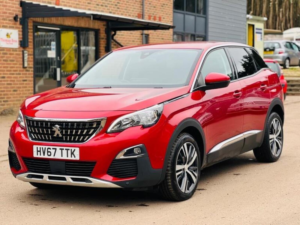 2017 Peugeot 3008 1.2 Puretech Allure Euro 6 (s/s) 5dr in Red — image 5
