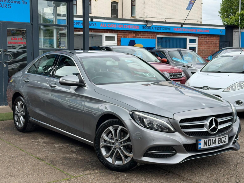 2014 Mercedes-Benz C Class 2.0 C200 Sport Euro 6 (s/s) 4dr in Silver — image 1