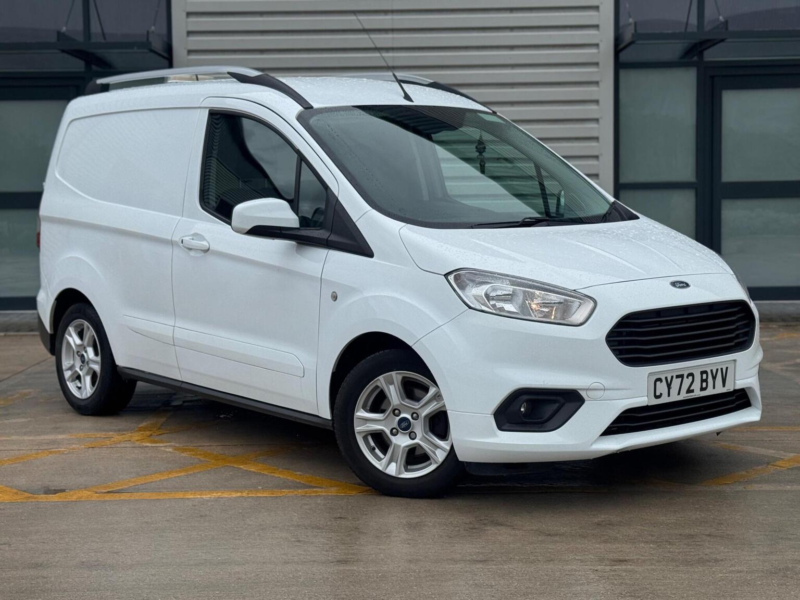 2023 Ford Transit Courier 1.0 Ecoboost Limited L1 Euro 6 5dr in White — image 1