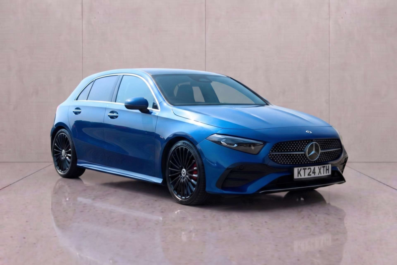 2024 Mercedes-Benz A-Class 1.3 A 180 Amg Line Premium+ Mhev A 5dr in Blue — image 1