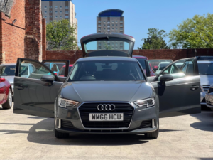 2016 Audi A3 1.4 Tfsi Cod Sport Sportback Euro 6 (s/s) 5dr in Grey — image 5