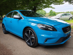 2013 Volvo V40 2.0 T5 R-Design Lux Nav Geartronic Euro 6 (s/s) 5dr in Blue — image 3