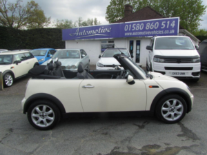 2008 MINI Convertible 1.6 Cooper Convertible in White — image 4