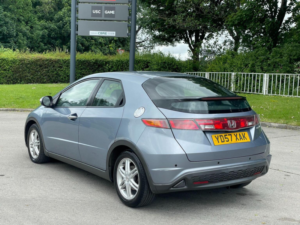 2007 Honda Civic 1.4 I-Dsi Se 5dr in Blue — image 5