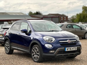 2016 Fiat 500x 1.4 Multiair Cross Plus Euro 6 (s/s) 5dr in Blue — image 5