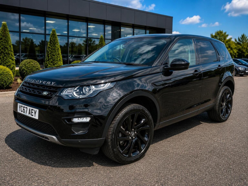 2017 Land Rover Discovery Sport 2.0 Td4 Hse Black Auto 4WD Euro 6 (s/s) 5dr in Black — image 1