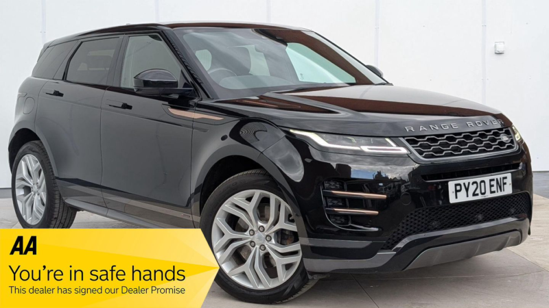 2020 Land Rover Range Rover Evoque 2.0 D150 Mhev R-Dynamic Se Auto 4WD Euro 6 (s/s) 5dr in Black — image 1