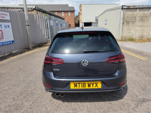 2018 Volkswagen Golf 2.0 Tdi Gtd DSG Euro 6 (s/s) 5dr in Blue — image 5