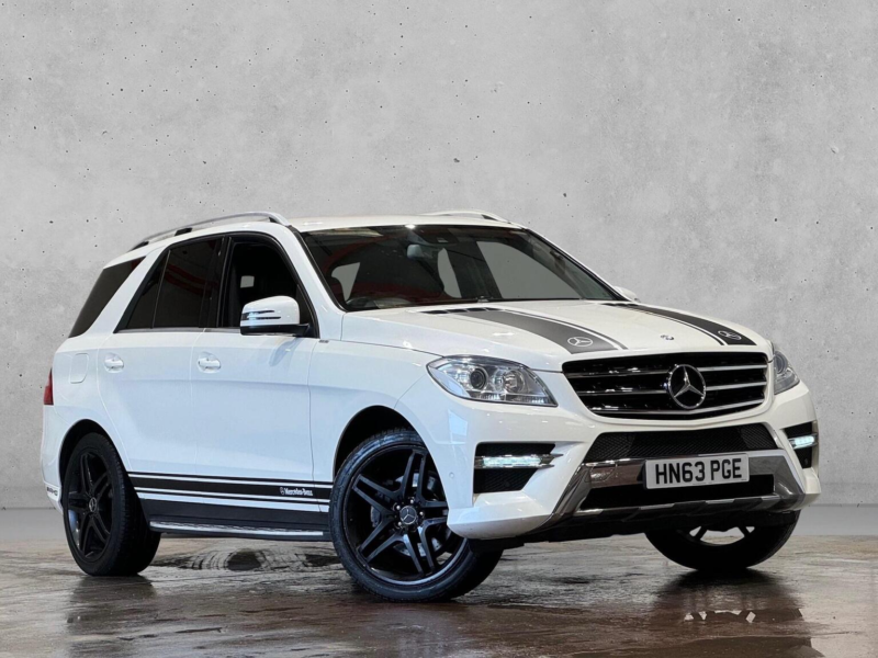2013 Mercedes-Benz M Class 2.1 Ml250 Bluetec Amg Sport G-Tronic 4WD Euro 6 (s/s) 5dr in White — image 1