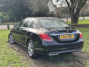 2015 Mercedes-Benz C Class 2.0 C200 Sport Premium in Black — image 3