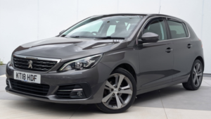 2018 Peugeot 308 1.2 Puretech Gpf Allure Hatchback 5dr Petrol Manual Euro 6 (s/s) (110 Ps) in Grey — image 3