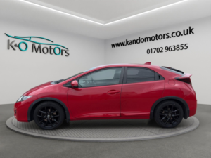 2016 Honda Civic 1.8 I-Vtec Sport (navi) Euro 6 (s/s) 5dr in Red — image 3