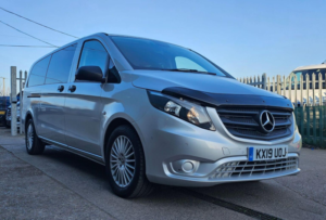 2019 Mercedes-Benz Vito 2.1 119 Cdi Bluetec Select Tourer G-Tronic+ Rwd L3 Euro 6 (s/s) 5dr (xlwb) in Silver — image 3