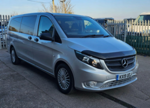 2019 Mercedes-Benz Vito 2.1 119 Cdi Bluetec Select Tourer G-Tronic+ Rwd L3 Euro 6 (s/s) 5dr (xlwb) in Silver — image 4