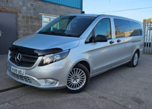 2019 Mercedes-Benz Vito 2.1 119 Cdi Bluetec Select Tourer G-Tronic+ Rwd L3 Euro 6 (s/s) 5dr (xlwb) in Silver — image 6