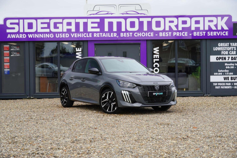 2025 Peugeot 208 1.2 Puretech Gt Euro 6 (s/s) 5dr in Grey — image 1