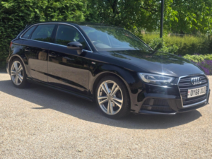 2018 Audi A3 1.5 Tfsi Cod 35 S Line Sportback Euro 6 (s/s) 5dr in Black — image 4