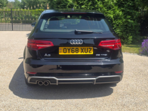 2018 Audi A3 1.5 Tfsi Cod 35 S Line Sportback Euro 6 (s/s) 5dr in Black — image 6